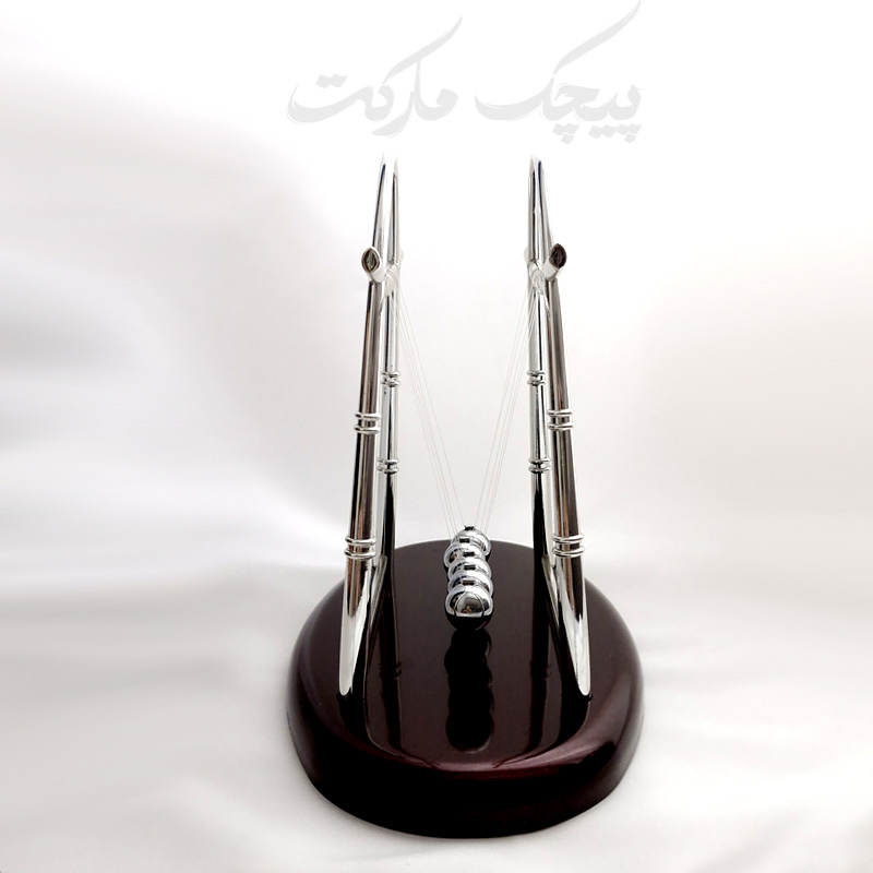 آونگ توپی رومیزی سایز بزرگ کد sr003 - پیچک مارکت